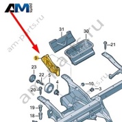 Держатель Audi Q7 (4M) 2016-2024 4M1857745