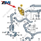 Двойная втулка Audi Q7 (4M) 2016-2024 4M0820128