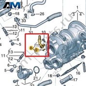 Штуцер VAG 06M133382A