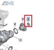 Самоконтрящаяся Гайка 31508838864 для BMW X3 (G01) 2017-2024