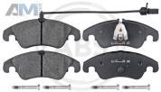 Передние тормозные колодки ABS 37587 для Audi A4 (B8) 2008-2012