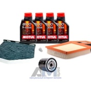 Набор ТО-1/3 для Фольксваген Поло 1.4 85 л.с. с маслом Motul 5W40