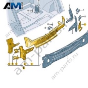 Усилитель Audi Q7 (4M) 2016-2024 4M0814307A