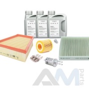 Оригинальный набор для ТО-4 Fabia 1.2 MPI с маслом 0W30 (допуск 502/505)