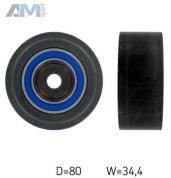 Паразитный ролик ремня генератора SKF (VKM21259) Volkswagen Tiguan I (2007-2011) 2.0 дизель