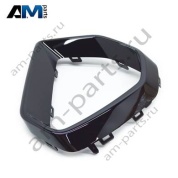 Накладка правой решетки бампера (черная бестящая) Ауди Q3 (F3) 2019-2026 83A853054AT94