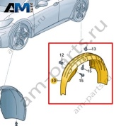 Подкрылок Volkswagen id3 2020-2024 10A810971