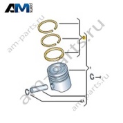 Комплект поршневых колец VAG 059198151AC