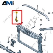 Держатель Volkswagen Jetta VII 2020-2024 17A804593