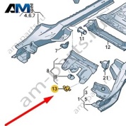 Консоль Audi A6 (C8) 2019-2024 4K0802761A