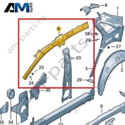 Боковина (внутренняя часть) Volkswagen id4/id5 2021-2024 11A809422