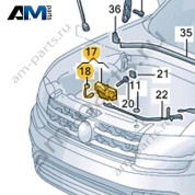 Замок капота VAG 3CG823509 Volkswagen 2021-2026