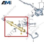 Топливная рампа VAG 04E133320AC