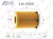 Масляный фильтр LYNX для Mercedes GLK 250 LO-1205