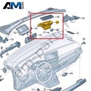 Впускной патрубок VAG 1EC815479A