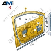 Дверь передняя правая VAG 3VD831052 на Skoda 2019-2026