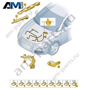 Жгут проводов для электромотора VAG 06K971595B