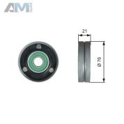 Паразитный ролик ремня генератора GATES (T36730) Audi A8 (D3) 2002-2010 3.7/4.2FSI