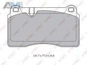 Передние тормозные колодки BD8028 (LYNXauto) для автомобилей VAG