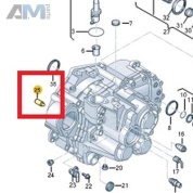 Фиксирующая втулка VAG 02Q301234