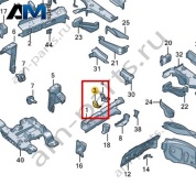 Усилитель Volkswagen id3 2020-2024 1EA805453