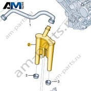 Маслоотделитель VAG 0XW103464A
