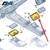 Крепежный элемент Audi A8 (D5) 2018-2024 4N0035705