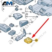 Вставка для пола Audi Q7 (4M) 2016-2024 4M0864790A
