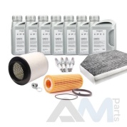 Оригинальный комплект ТО-2/4 для Ауди А8 3.0TFSI (310 л.с.) VAG LL 3 (допуск 504/507)