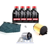 Набор ТО-1_3 для Шкода Октавия А5 1.4 TSI 122 л.с. с маслом Motul 5W30