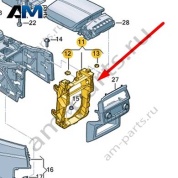 Опора Audi Q7 (4M) 2016-2024 4M0864283