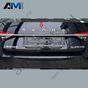 Надпись Skoda крышки багажника хром VAG 3VD853687N2ZZ Skoda 2019-2026