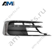 Решетка переднего бампера правая Ауди А8 D5 4N0807680CGRU