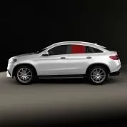 Стекло заднее левое A2927350110 Mercedes GLE-Coupe C292