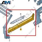 Порог Volkswagen T-Roc Cabrio 2020-2024 2GC809377