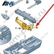 Кронштейн для домкрата Audi A8 (D5) 2018-2024 4N0012635A
