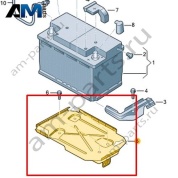 Площадка под АКБ Volkswagen id3 2020-2024 1EA915331C