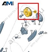 Регулятор фаз газораспределения VAG 07K109083J