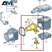 Насадка камеры сгорания VAG 1K0261433K