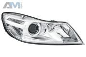 Фара галогеновая правая (1EL247052261) HELLA для Skoda Octavia A5 (2004-2013)