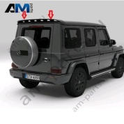 Спойлер на крышу Mercedes G-class W465 A4657930000