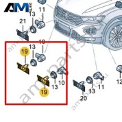 Кронштейн датчика Volkswagen T-Roc 2018-2024 2GA919493D