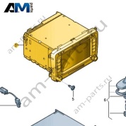 Радионавигационная система с DVD-приводом, сенсорным дисплеем, жестким диском VAG 1T0035680R