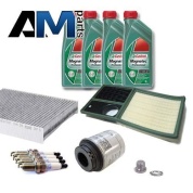 Набор ТО-2 для Фольксваген Polo Sedan (2015-2020) 1.6 CFNA с угольным фильтром (масло Castrol 5W40)