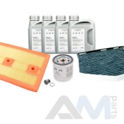 Оригинальный набор для ТО-1/3 Scirocco 1.4 TSI (130 л.с.) с маслом 0W30 (допуск 502/505)