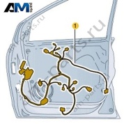 Жгут проводов двери Volkswagen T-Roc Cross 2019-2024 2GM971121