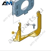 Кронштейн блока управления Volkswagen AMAROK 2017-2022 2H6906317A