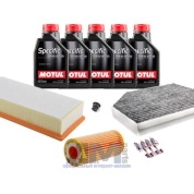 Набор ТО-2/4 для Ауди A5 (8Т) 2.0TFSI (2012-2016) с маслом Motul 5W30