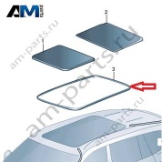 Уплотнитель люка Volkswagen Тигуан 57G877459