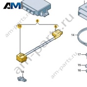 Кабель-адаптер Audi A8 (D4) 2014-2017 4H6971493